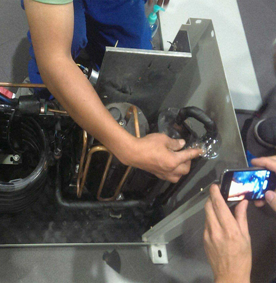 广南维修空调制冷效果差